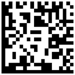 Disable GS1 QR Code by scanning the barcode below*: