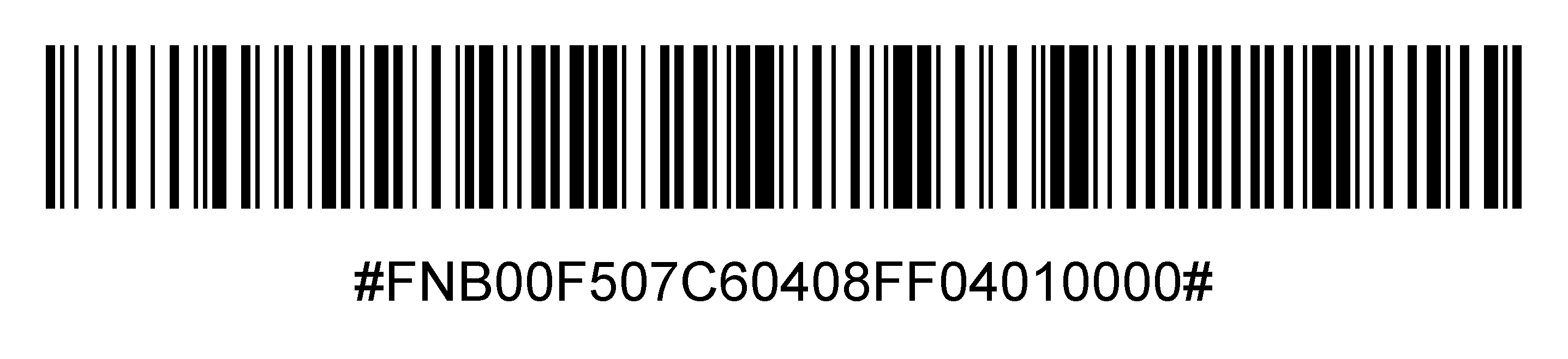 Enable EAN/JAN-8 by scanning the barcode below*: